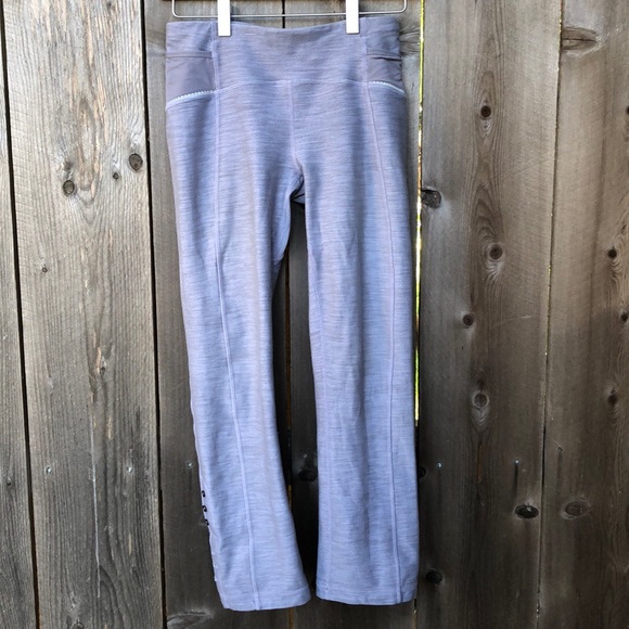 lululemon athletica Pants - Lululemon Ride On Crop Pants Button Cuffs